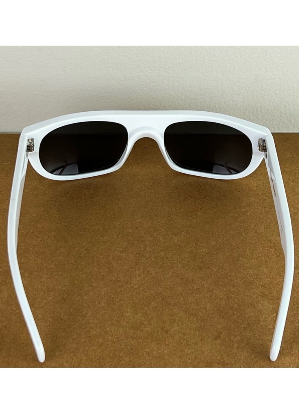 NEW CELINE WHITE MIRRORED SUNGLASSES - Picture 5 of 10